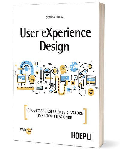 copertina libro User eXperience Design Hoepli